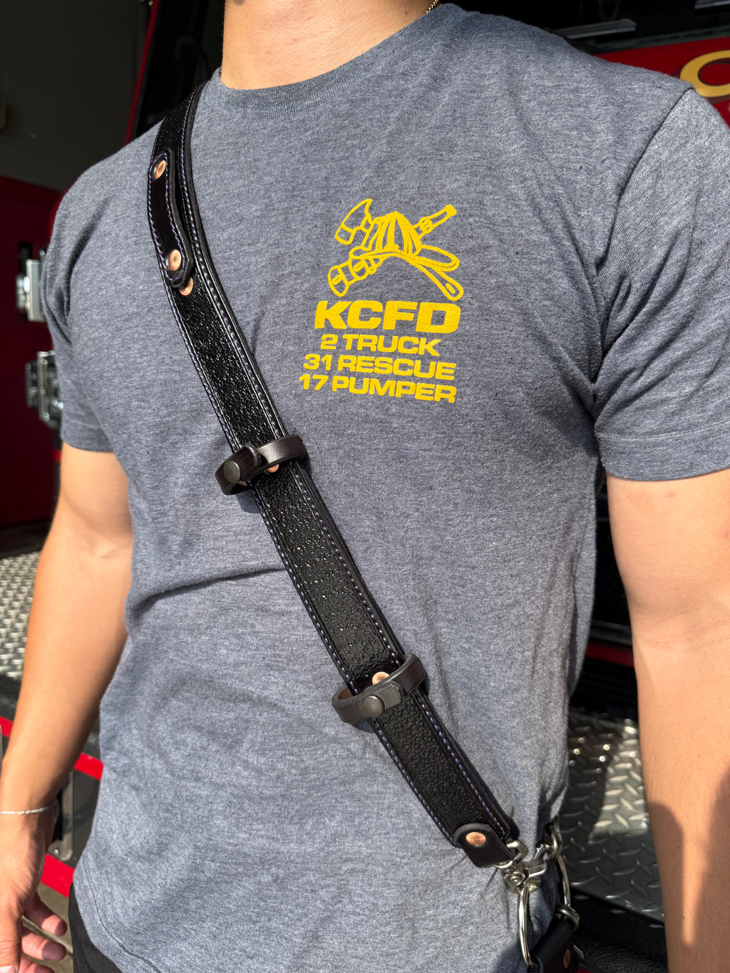 Firefighter Radio Strap