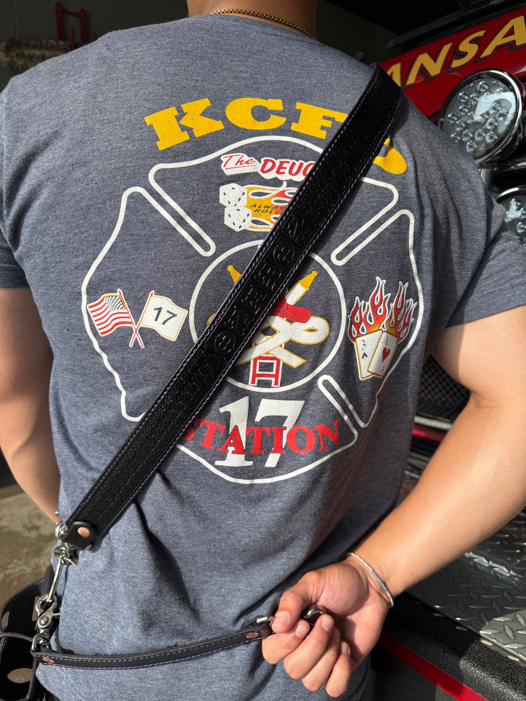 Firefighter Radio Strap