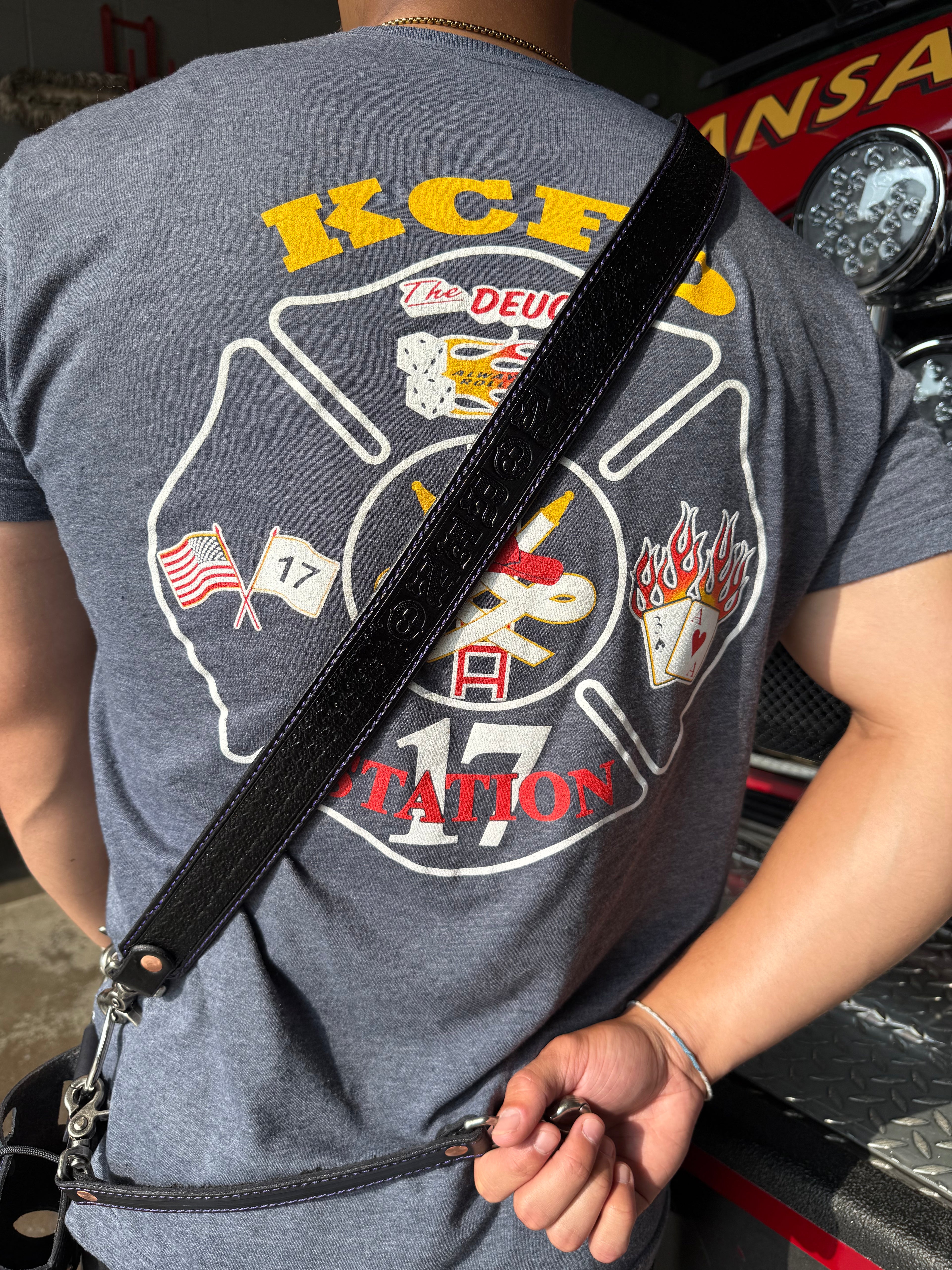 Firefighter Radio Strap