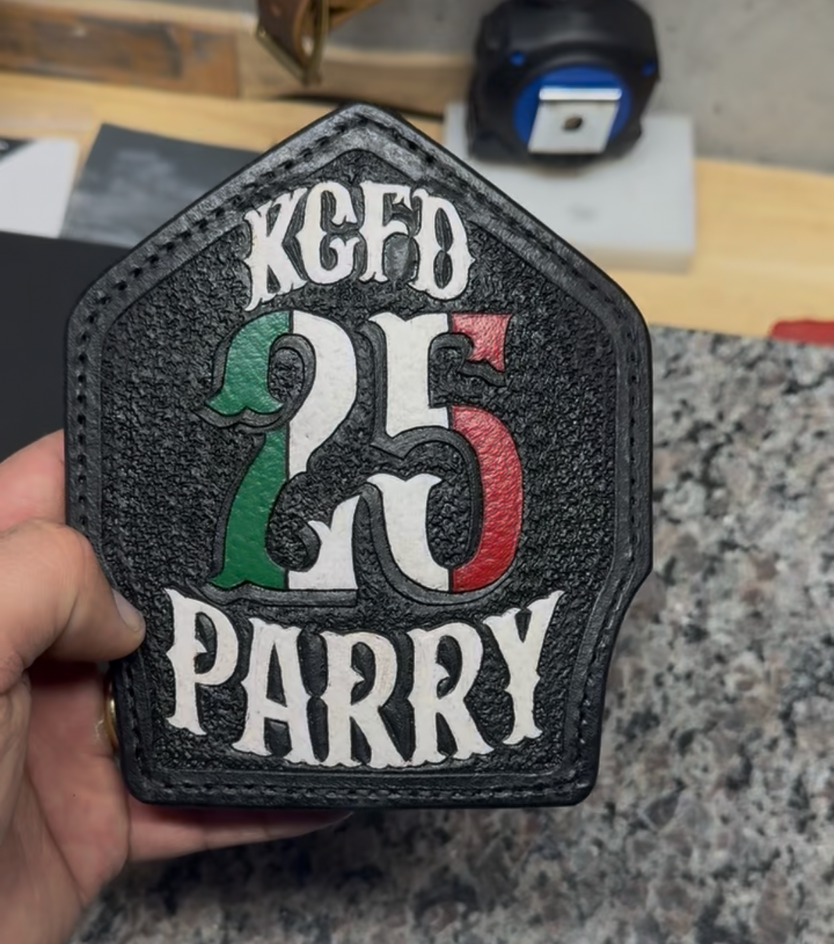 Fireman Passport Shield
